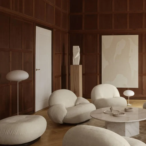 Stemlite Floor Lamp, pebble grey