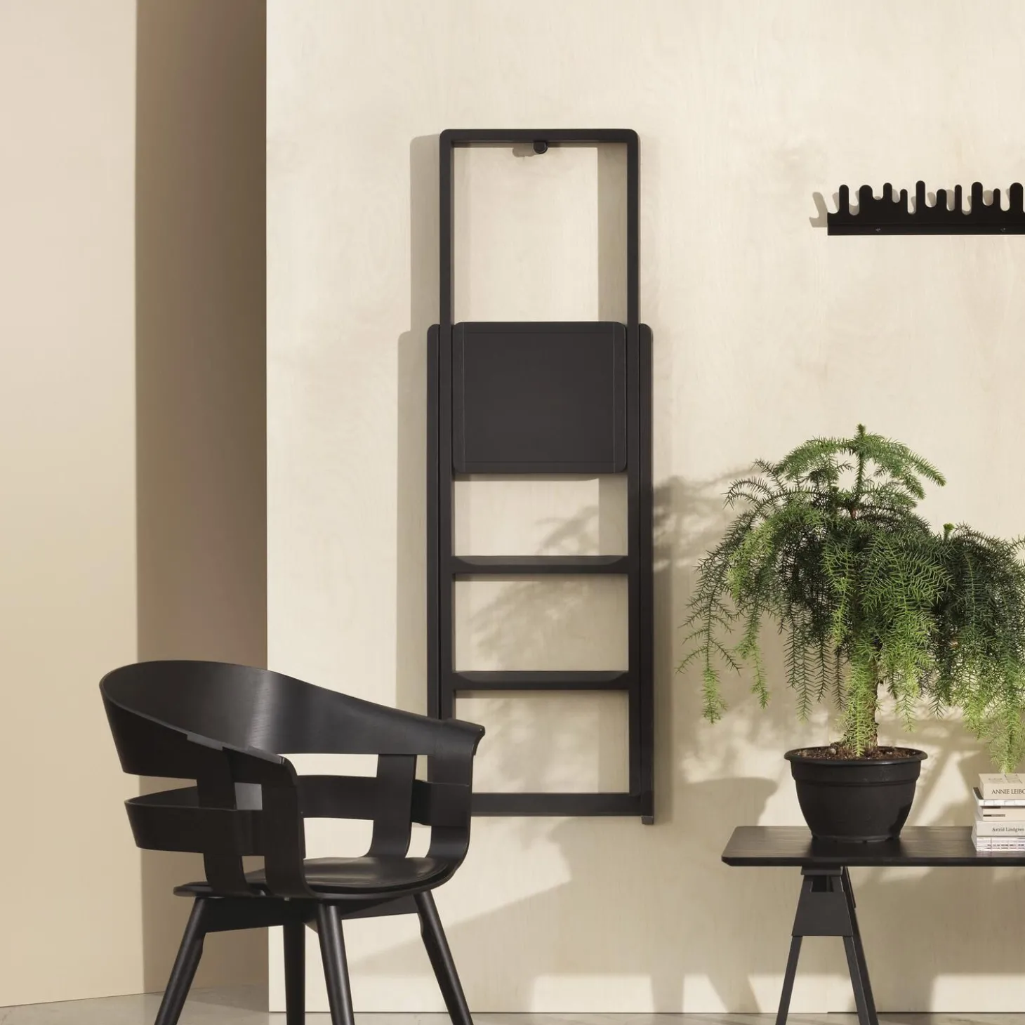 Step Ladder, black matte