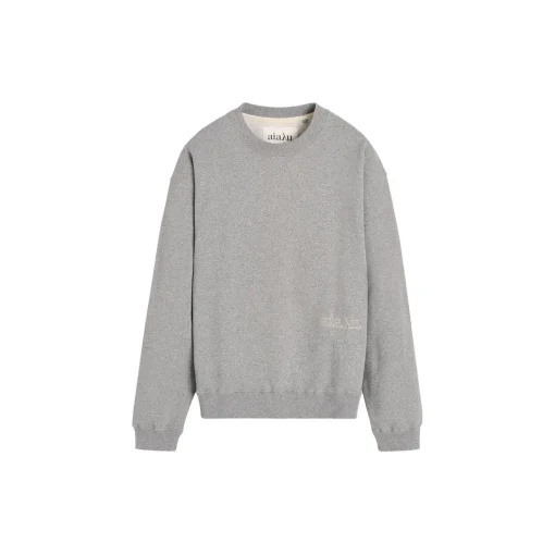 Stitched Circular Sweatshirt, grey melange