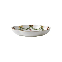 Stjerne Riflet Jul fad 22 cm