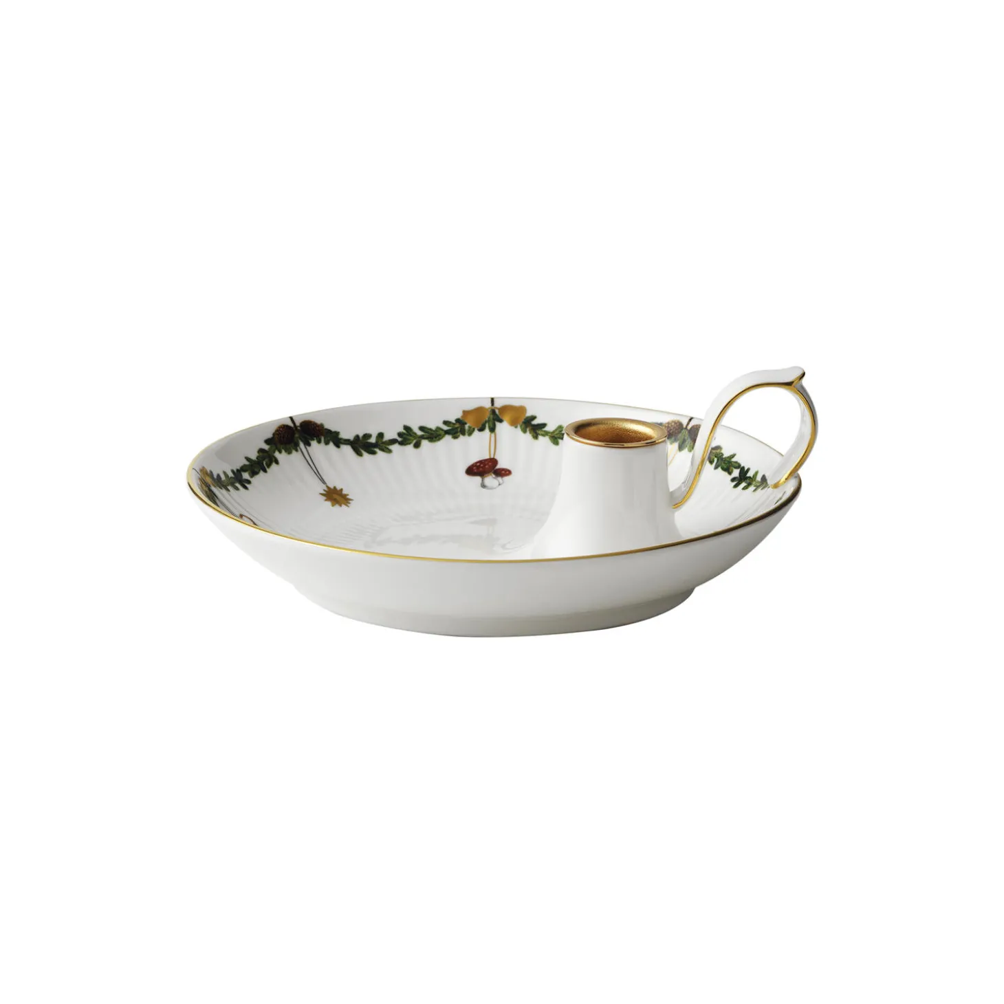 Stjerne Riflet Jul lysestage