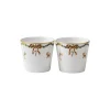 Stjerne Riflet Jul serveringskop 30 cl, 2 stk