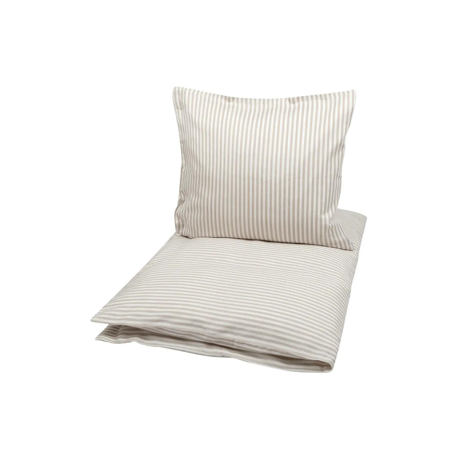 STRIPE baby sengetøj, balsam cream/cashmere