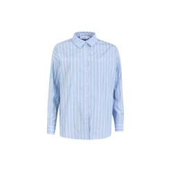 Striped shirt, light blue/pink stripe