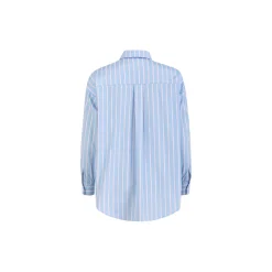 Striped shirt, light blue/pink stripe