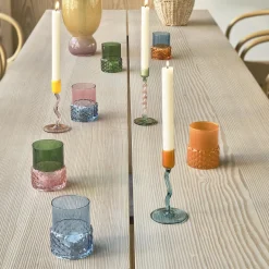 Styles Fyrfadsstage, amber