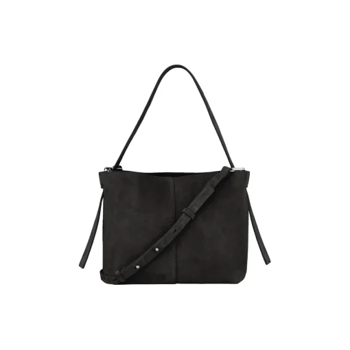 Suede Fraya Small Bag, black