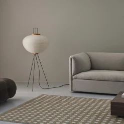 Sugar Cube Icon gulvtæppe, yellow ocher484