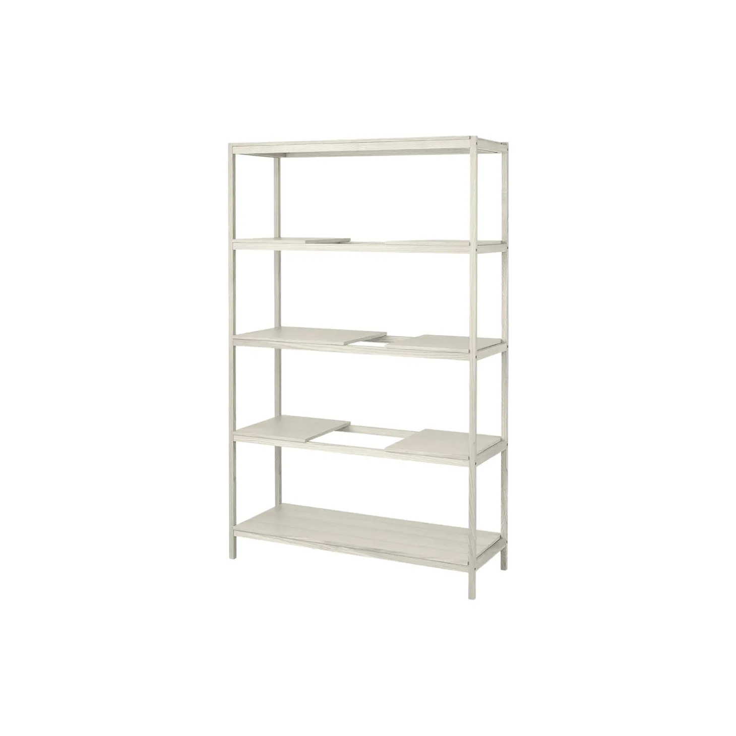 SUKOYA Wooden Shelf Large, white lacquered