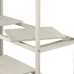 SUKOYA Wooden Shelf Large, white lacquered