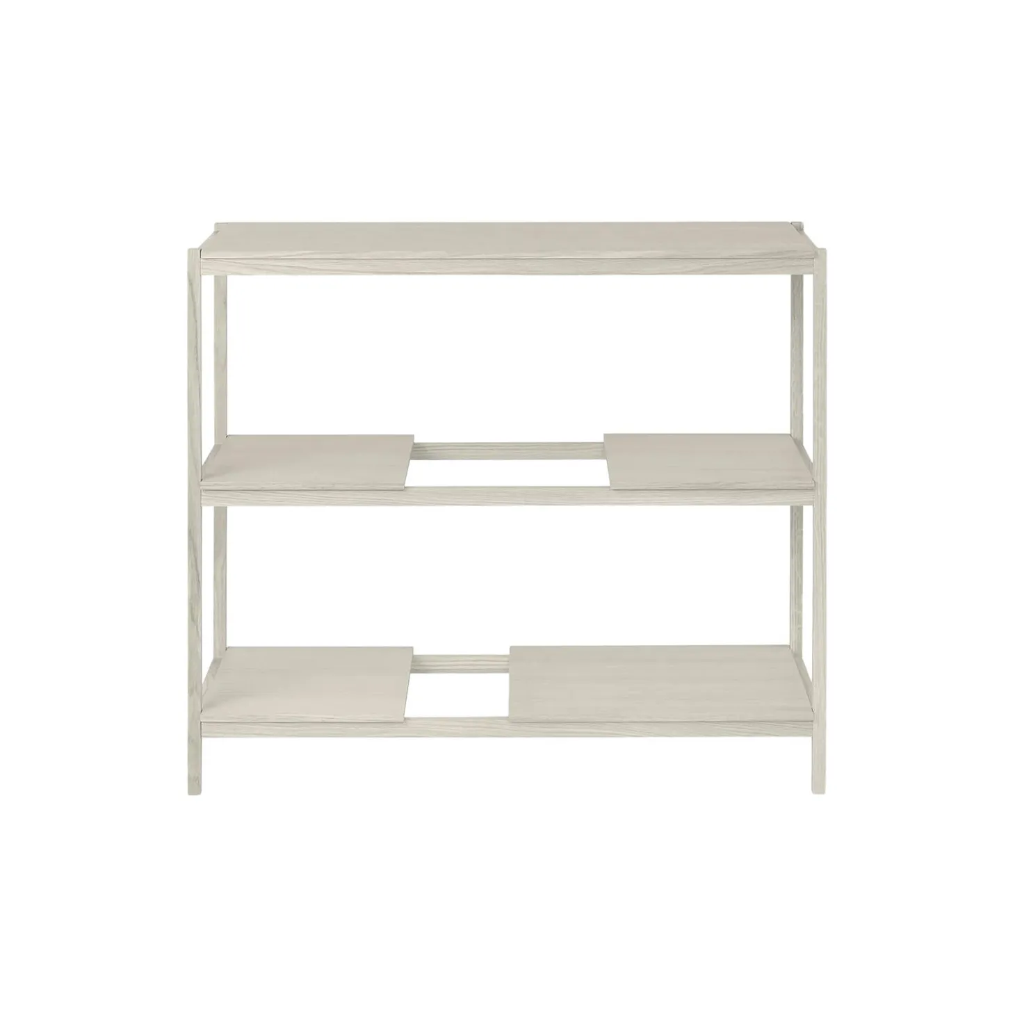 SUKOYA Wooden Shelf Small, white lacquered
