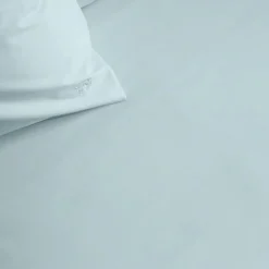 SUPIMA PERCALE fladt lagen, minimal blue