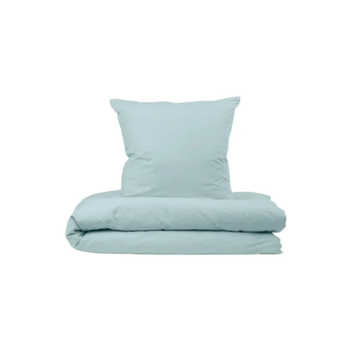 SUPIMA PERCALE sengetøj, minimal blue