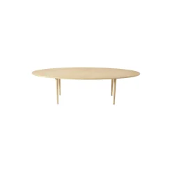 Surf Table, hvidolieret eg
