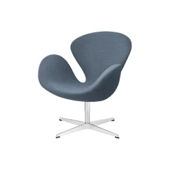 Svanen™ 3320 loungestol, lyseblå