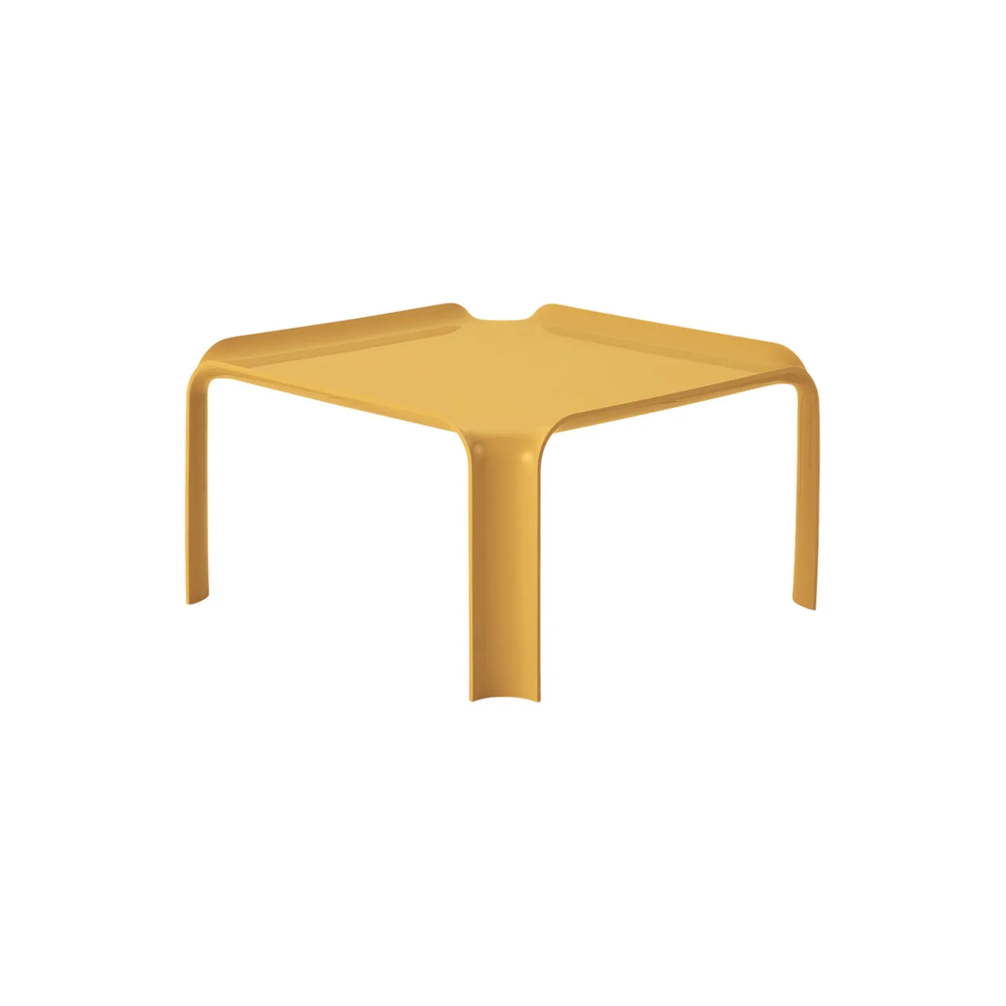 T877 Side Table, honey gold