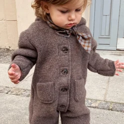 Teddy Onesie, chocolate