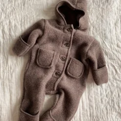 Teddy Onesie, chocolate