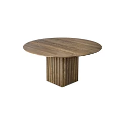 TEN TABLE ROUND, oiled walnut