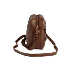 TerraMBG Crossbody Bag Soft Vintage, cognac w/br. gold