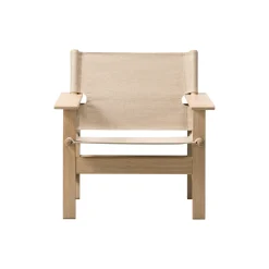 The Canvas Chair loungestol, olieret eg/kanvas