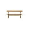 The Mogensen Bench bænk, sæbebehandlet eg/natur
