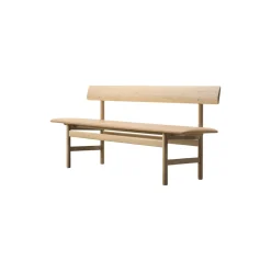 The Mogensen Bench bænk, sæbebehandlet eg/natur