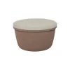 The Pouf, earth/taupe