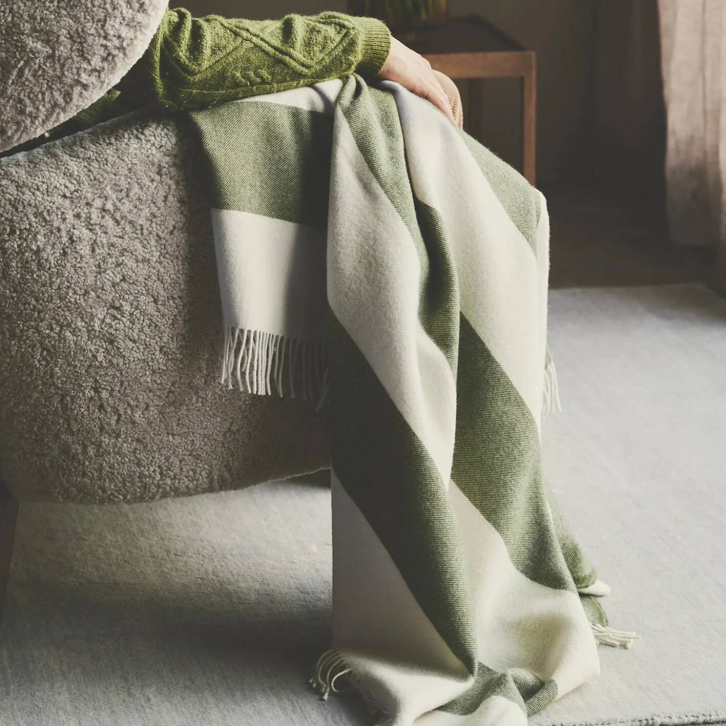 The Sweater plaid, 07802 green