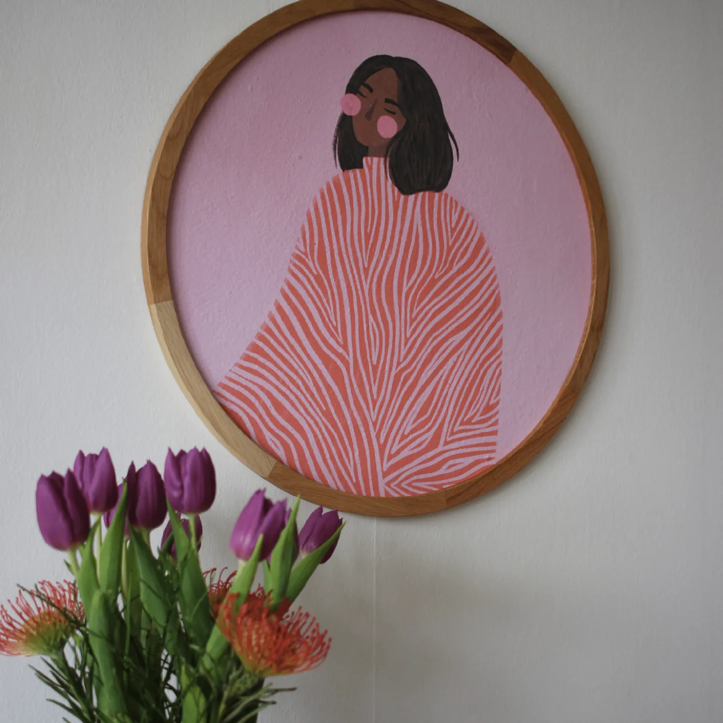 The Woman with the Swirls