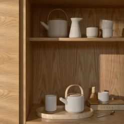 Theo serveringsbakke, bamboo