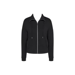 Thermal joggingbluse, black