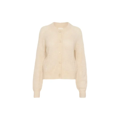 ThoraPW Cardigan, french oak melange