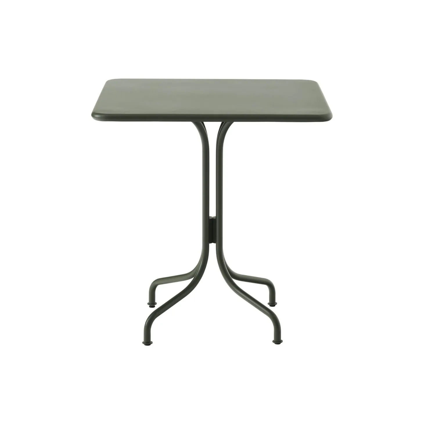 Thorvald SC97 Outdoor Café Table Square, bronze green