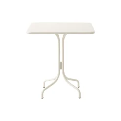Thorvald SC97 Outdoor Café Table Square, ivory