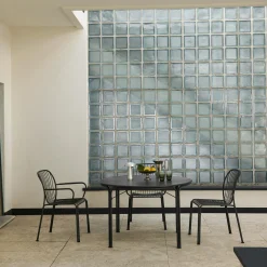 Thorvald SC98 Outdoor Dining Table, warm black