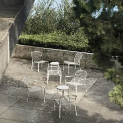 Thorvald SC100 Outdoor Lounge Chair, ivory