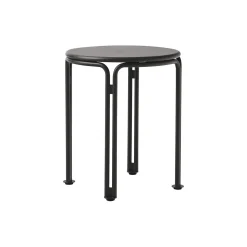 Thorvald SC102 Outdoor Side Table, warm black