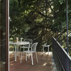 Thorvald SC102 Outdoor Side Table, ivroy