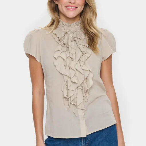 TilliSZ SS Shirt, plaza taupe