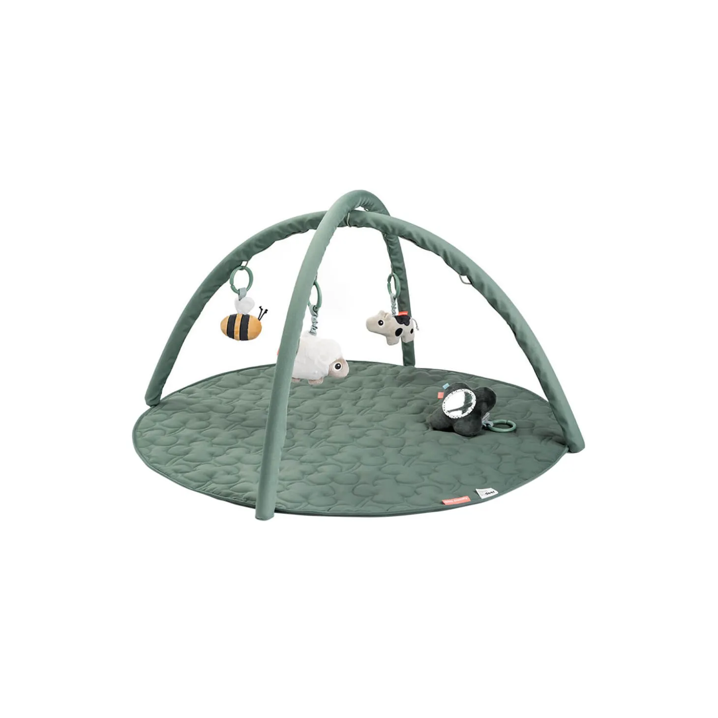 Tiny Farm aktivitets legetæppe, green
