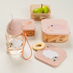 Tiny Farm drikkedunk med sugerør, powder