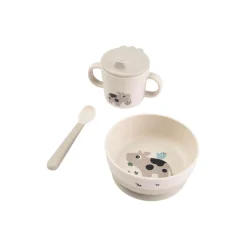 Tiny Farm foodie første spisesæt m/sugekop, sand