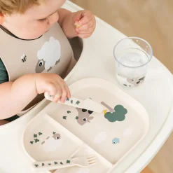 Tiny Farm foodie inddelt tallerken, sand