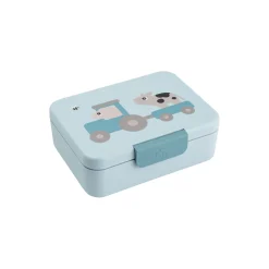 Tiny Farm madkasse m/opdeler, blue