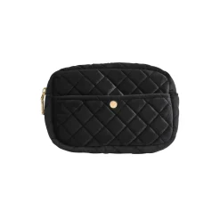 Toilettaske medium, black velvet