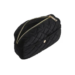 Toilettaske medium, black velvet