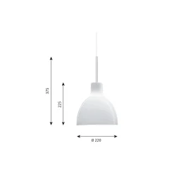Toldbod 220 glas pendel
