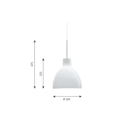 Toldbod 155 glas pendel