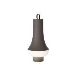 Tomoshi Portable bordlampe, dark brown